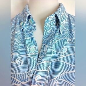 TORI RICHARD RESORT IS A STATE OF MIND BLOUSE